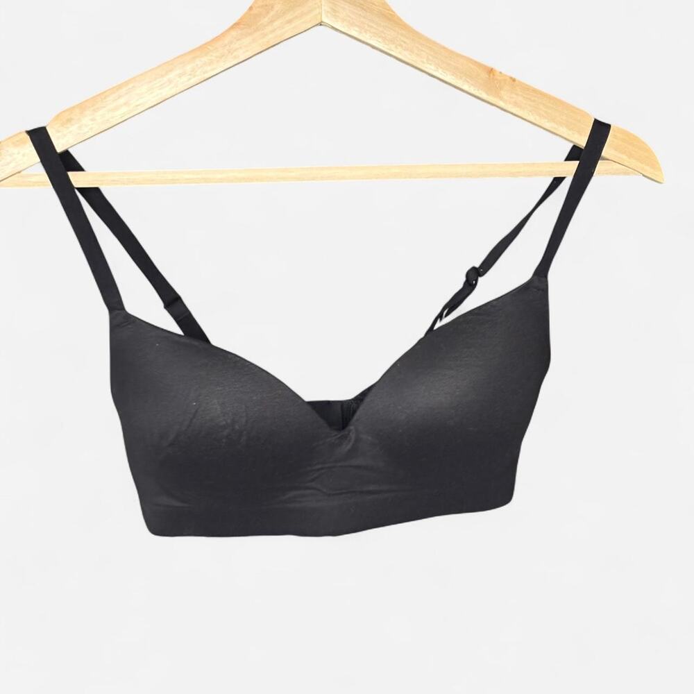 Soma Enbliss Wireless Bra Black 34B Smooth Padded Comfort No-Wire